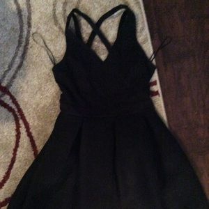 Express black dress
